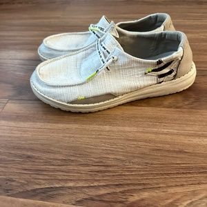 WOMEN'S HEYDUDE WENDY SLIP-ON COW PRINT SHOES